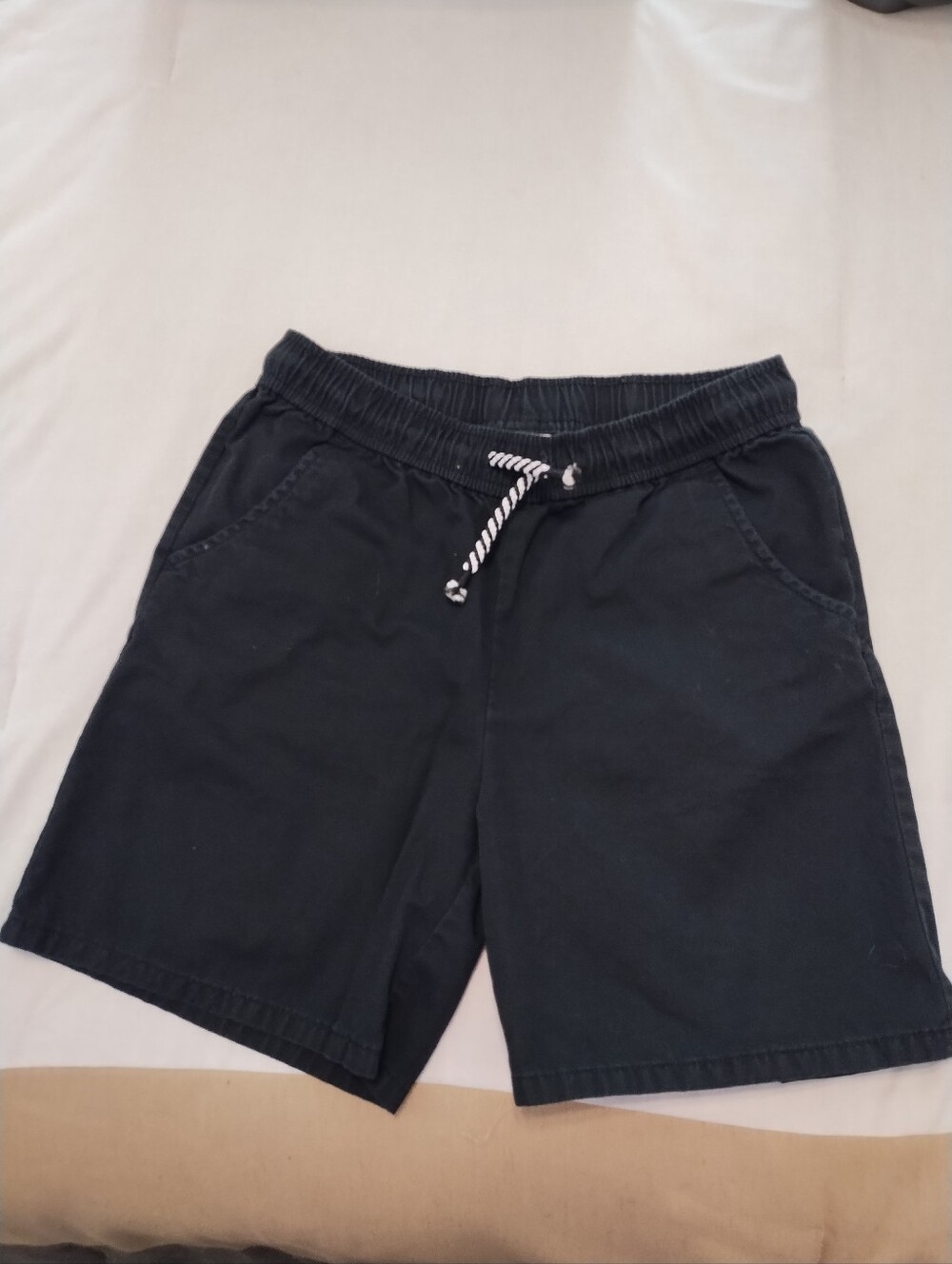 5/$25 Boy's Black Casual Drawstring Shorts